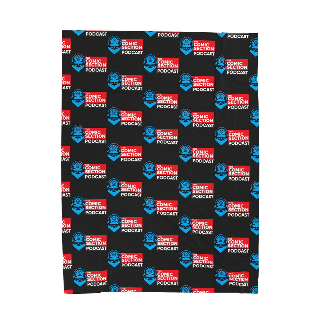 The Comic Section Plush Blanket
