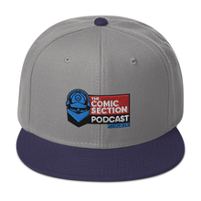 Load image into Gallery viewer, The Comic Section Podcast Snapback
